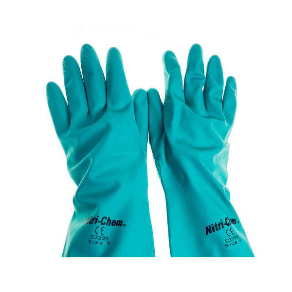 Blue Gloves - Flock Lined